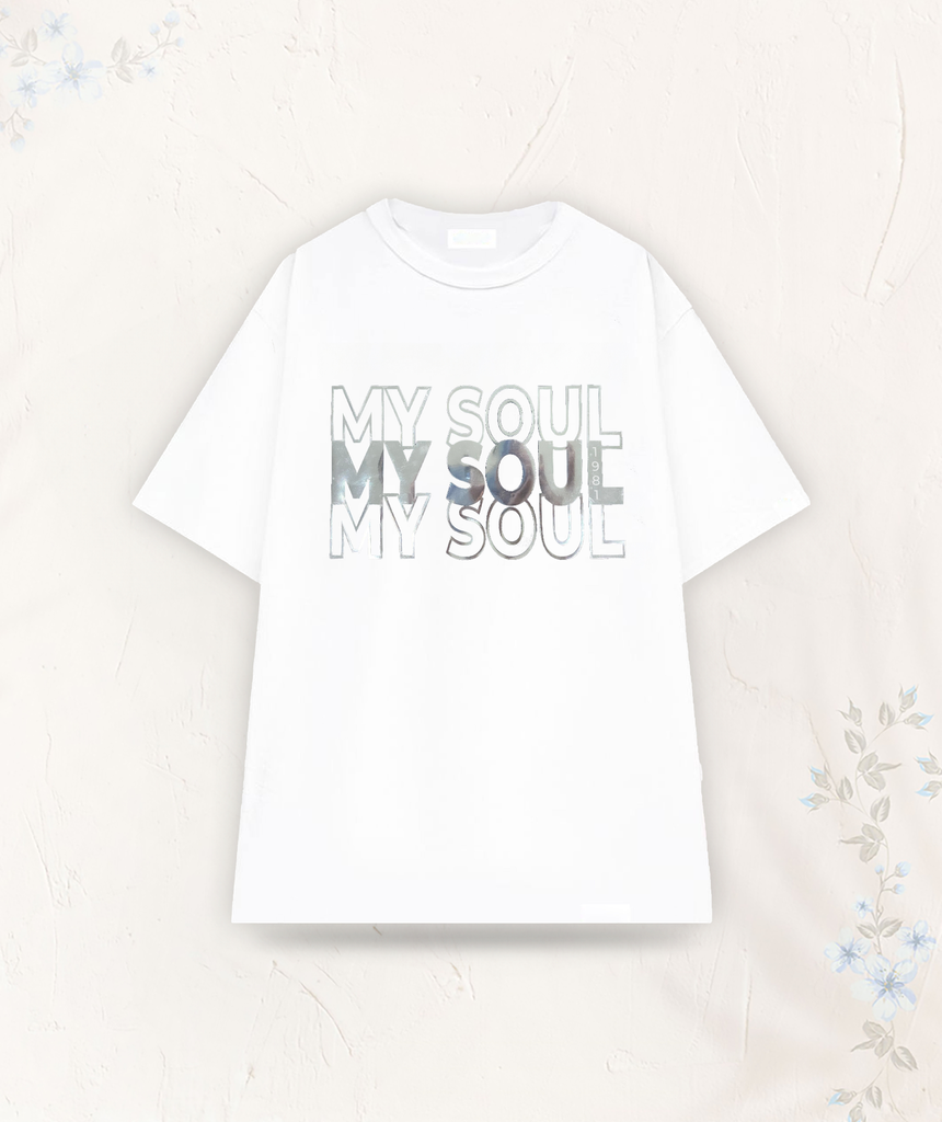 Áo thun Metallic My Soul - Màu Trắng