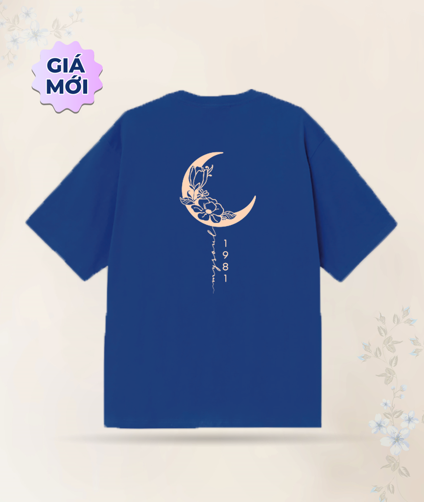 Áo Thun My Soul Ánh Trăng - Màu Xanh Dương