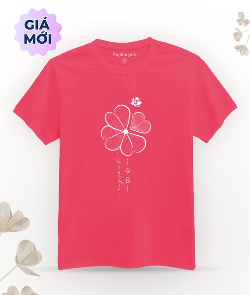 Áo Thun - Cỏ Bốn Lá - Màu Hồng - My Soul 1981