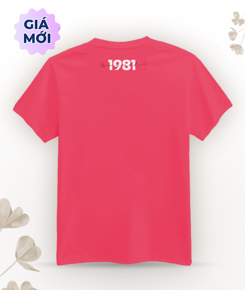 Áo Thun - Cỏ Bốn Lá - Màu Hồng - My Soul 1981