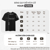  Áo Thun Unisex YOURNAME Form Rộng - Mềm Mịn Mặc Mát, Co Dãn 4 Chiều Thoải Mái, Vải Cotton Cao Cấp Không Kích Ứng 