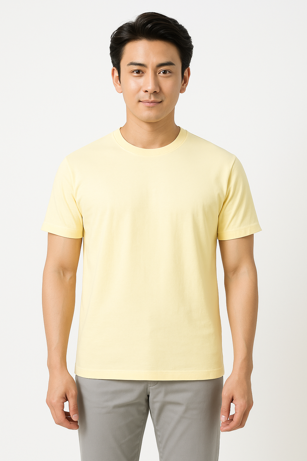  Áo Thun Trơn YOURNAME Vải Pique Cao Cấp 230gsm, Co Giãn 4 Chiều, Mềm Mát, Nhiều Màu 