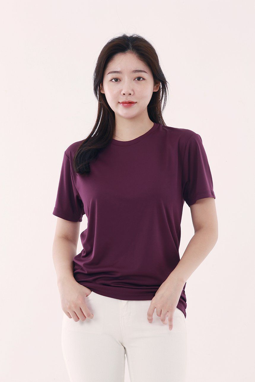  Áo thun mesh nhật tối giản mặc hè dành cho nam và nữ thương hiệu Yourname 