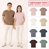  Áo thun mesh nhật tối giản mặc hè dành cho nam và nữ thương hiệu Yourname 