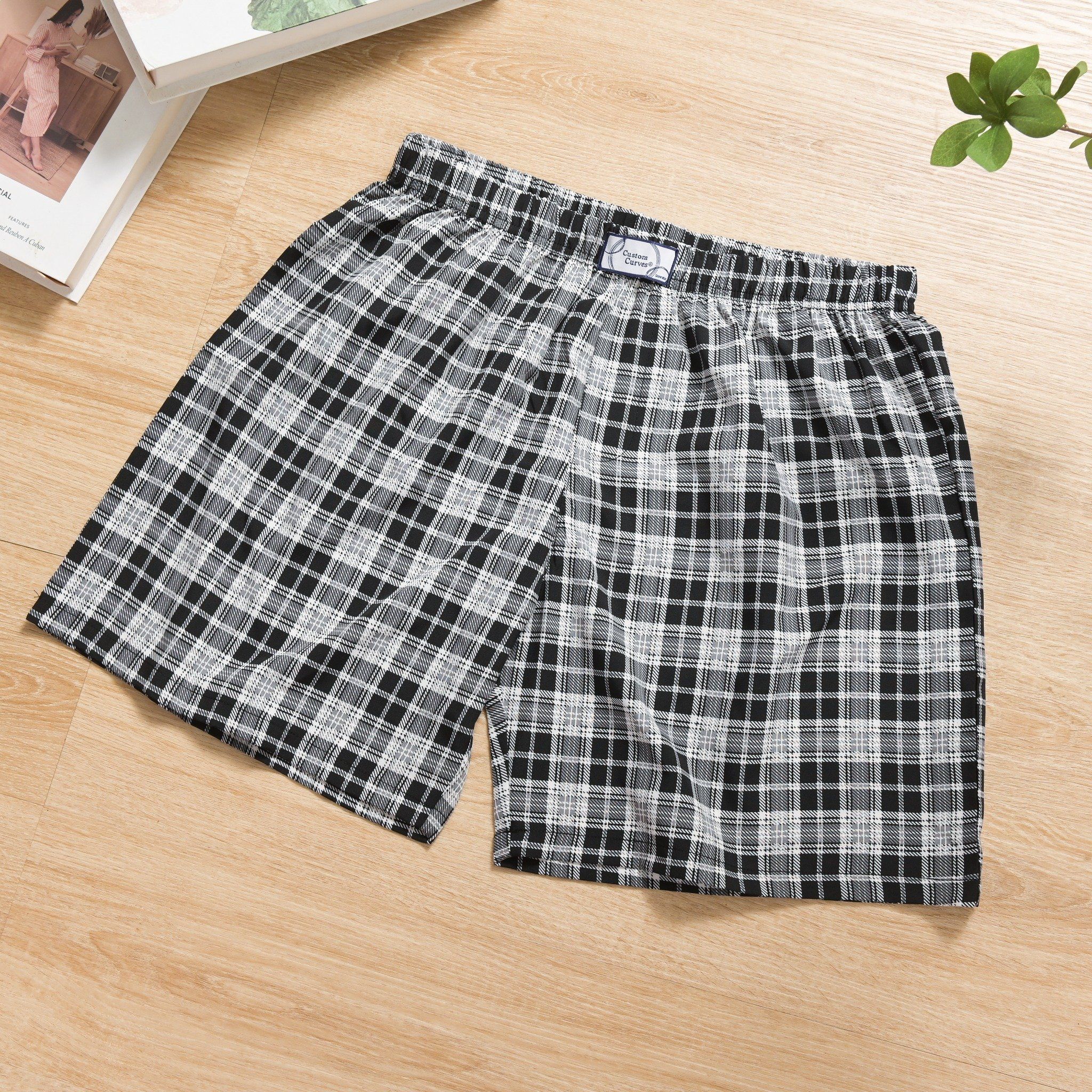  Quần đùi nam vải LỤA NHẬT mặc mát cực khi ngủ, nhiều màu, hạn chế nhăn, đủ size từ 45kg - 90kg 