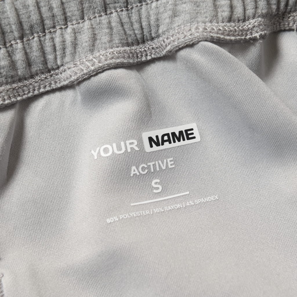  Quần Đùi Thun YOURNAME Active - Mặc Thường Ngày Dễ Phối Đồ Chất Thun Cotton Dày Co Giãn Dễ Chịu 