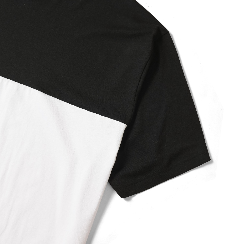  Áo Thun Unisex Color Block MINIMAL Big Size- Siêu Phẩm T-shirt 2 Màu Hack Dáng, Chất Cotton Co Giãn 4 Chiều Hot Trend 