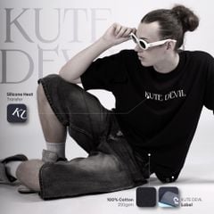 Áo Thun Kute Devil - Basic Cool - Màu Đen (Unisex)