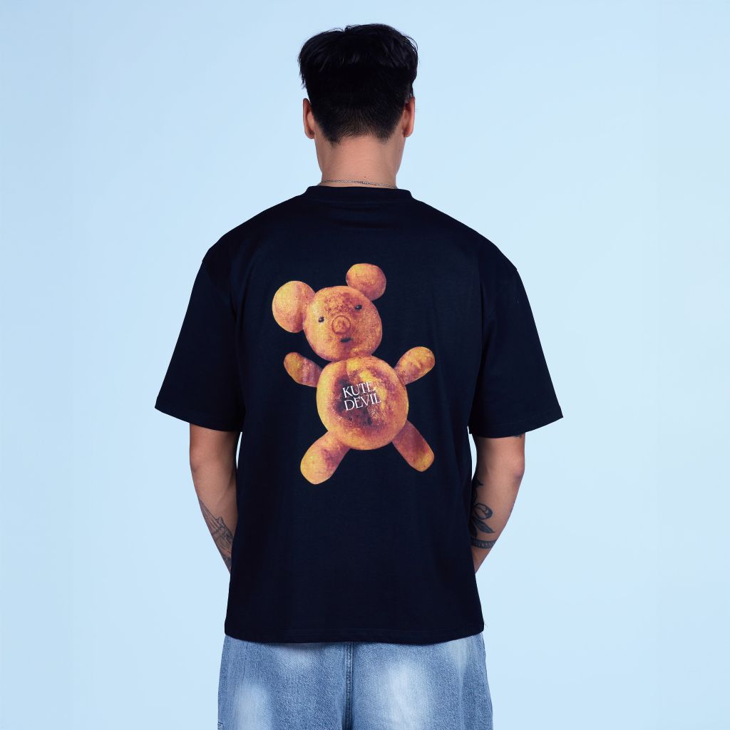 Áo Thun Unisex Gấu Kute Devil