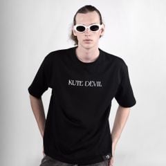 Áo Thun Kute Devil - Basic Cool - Màu Đen (Unisex)