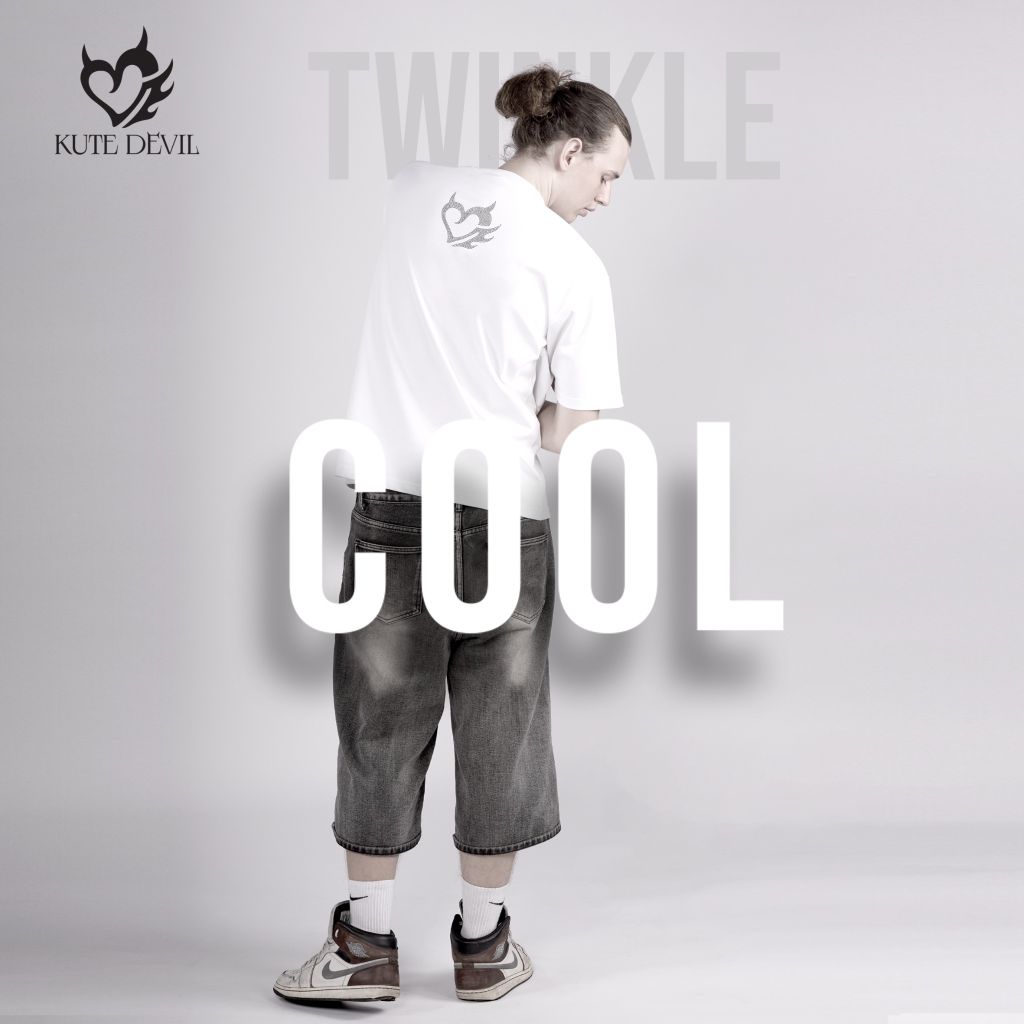 Áo Thun Kute Devil - Twinkle Cool - Màu Trắng (Unisex)