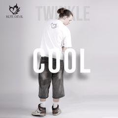 Áo Thun Kute Devil - Twinkle Cool - Màu Trắng (Unisex)
