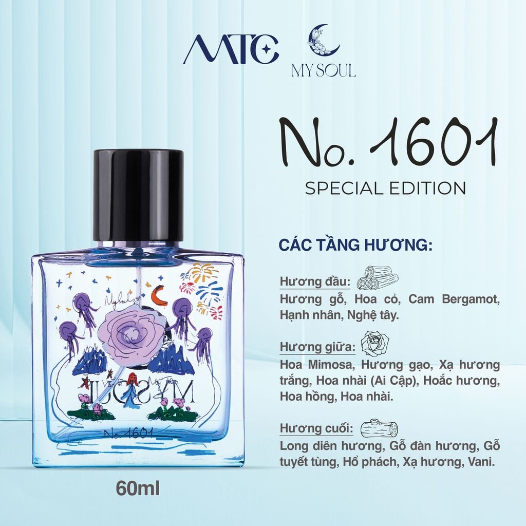 Nước hoa My Soul - No.1601 Like A Dream - Phiên bản đặc biệt 2025