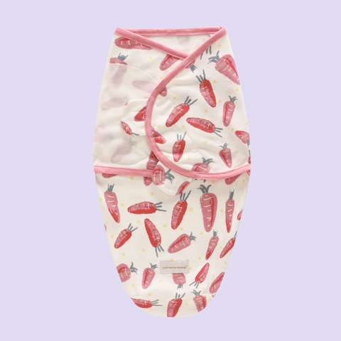  Miracle Baby - Khăn quấn, choàng ủ, ủ kén sơ sinh Miracle Baby có mũ vải cotton cho bé 