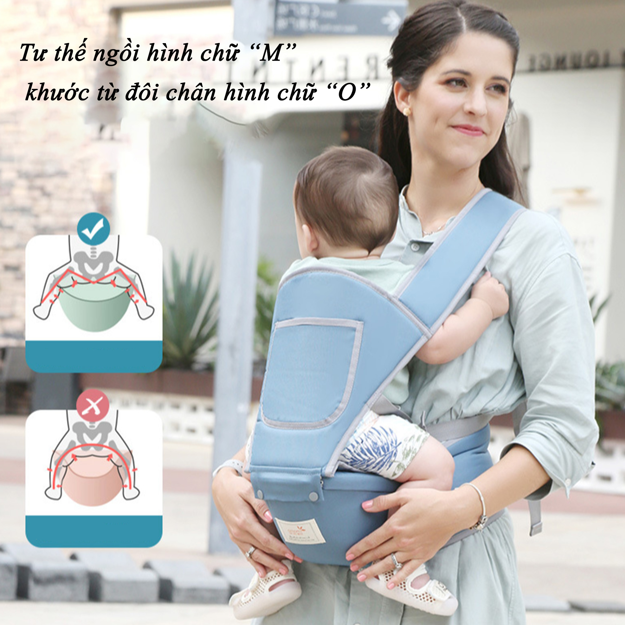 Cargador Bebe Multifuncional Ajustable Miraclebaby - Cargador Bebe Multifuncional Ajustable