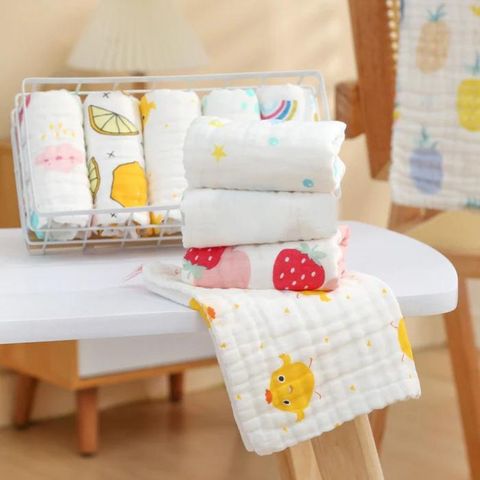  Set 2 khăn tắm Muslin cao cấp Miracle Baby cho bé mềm mịn, an toàn cho làn da bé kích thước 25x50cm 