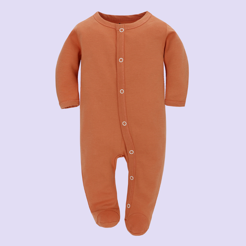  Miracle Baby - Jumpsuit Tay Dài Thu Đông Cho Bé Trai, Bé Gái (Từ 1-2 tháng, 2-4 tháng, 5-7 tháng), Vải Interlock Cotton 