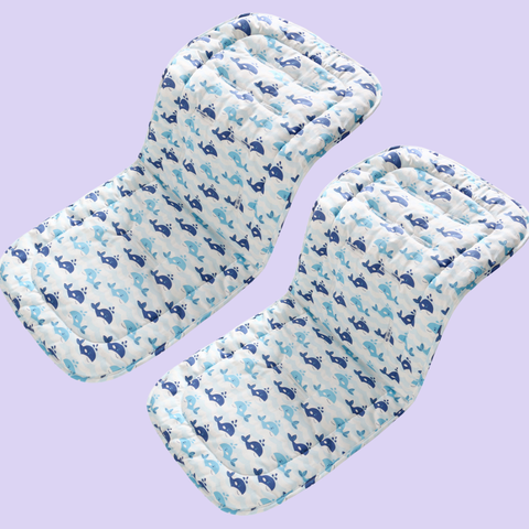  Miếng lót xe đẩy Miraclebaby cho bé cotton mềm mại, thoáng khí, phong cách dễ thương 