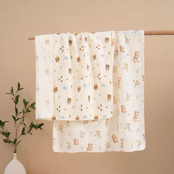  Miracle Baby Khăn tắm Muslin cho bé kích thước 80*80cm 