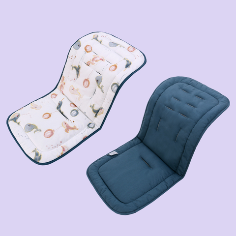 Miếng lót xe đẩy Miraclebaby cho bé cotton mềm mại, thoáng khí, phong cách dễ thương 