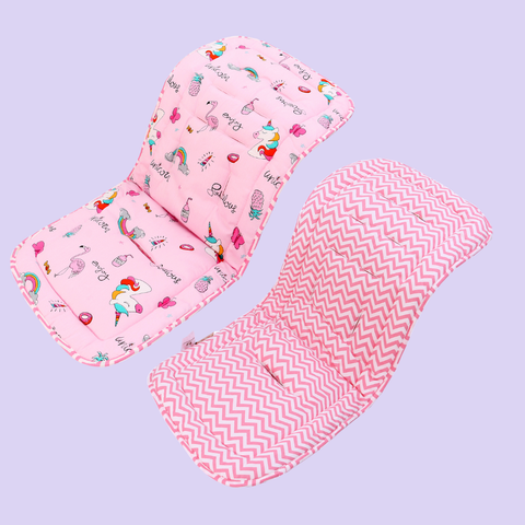  Miếng lót xe đẩy Miraclebaby cho bé cotton mềm mại, thoáng khí, phong cách dễ thương 