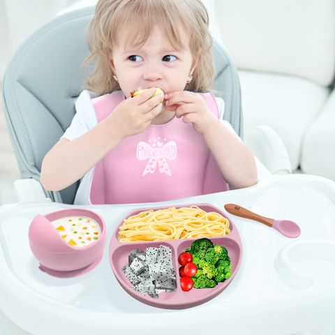  Combo 4 món ăn dặm silicone cao cấp cho bé Miracle Baby 