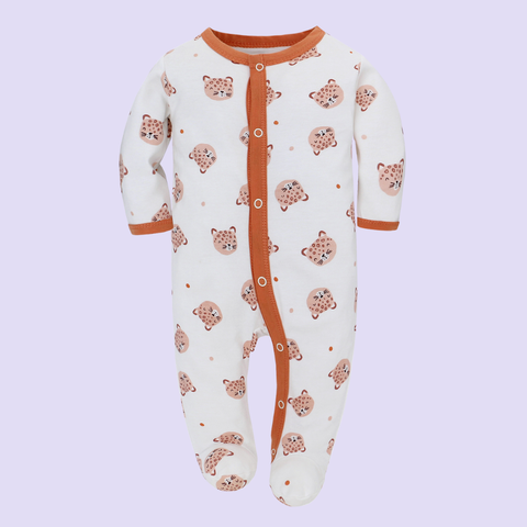  Miracle Baby - Jumpsuit Tay Dài Thu Đông Cho Bé Trai, Bé Gái (Từ 1-2 tháng, 2-4 tháng, 5-7 tháng), Vải Interlock Cotton 