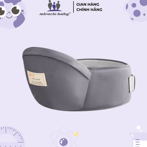  Địu em bé không  dây, có bệ ngồi Miracle baby chính hãng 
