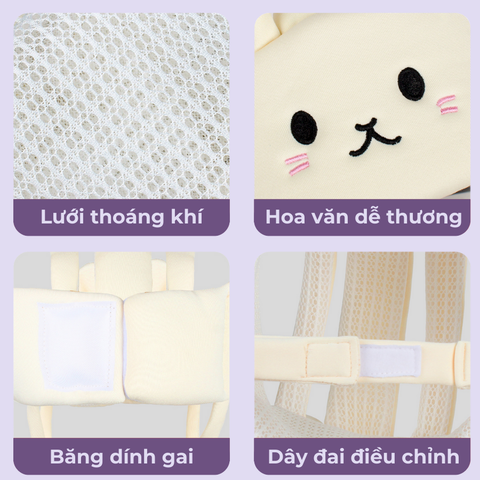  Miracle Baby Nón Bảo Vệ đầu cho em bé . 