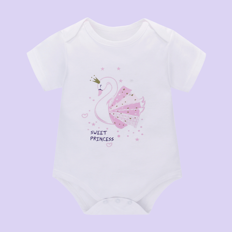  Bộ bodysuit/jumsuit cho bé trai bé gái tay ngắn - chất liệu 100% cotton mềm mại thoáng mát 