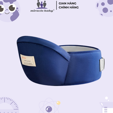  Địu em bé không  dây, có bệ ngồi Miracle baby chính hãng 
