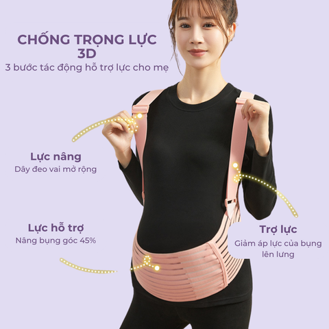  Miracle Baby Đai nâng đỡ bụng bầu. 