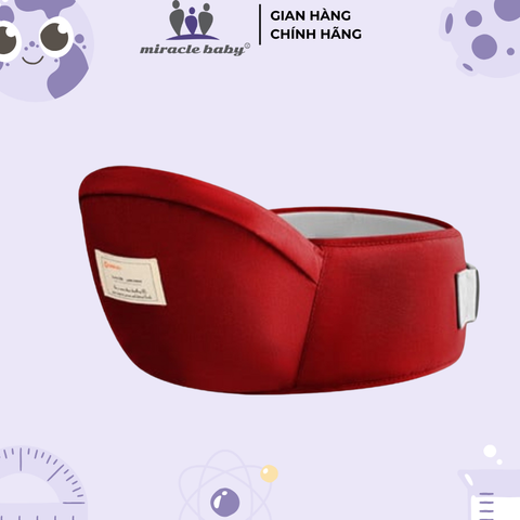  Địu em bé không  dây, có bệ ngồi Miracle baby chính hãng 