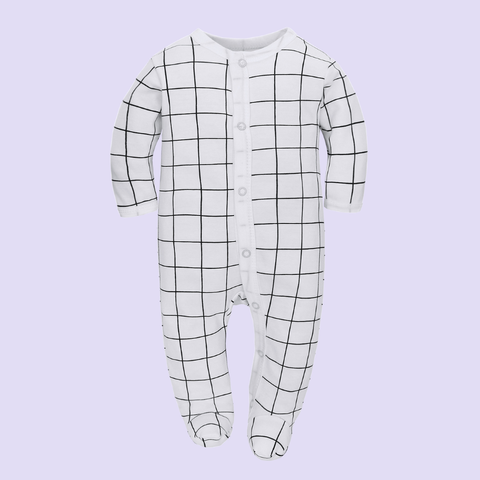  Miracle Baby - Jumpsuit Tay Dài Thu Đông Cho Bé Trai, Bé Gái (Từ 1-2 tháng, 2-4 tháng, 5-7 tháng), Vải Interlock Cotton 