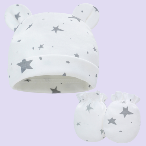  MiracleBaby - Mũ + bao tay cho bé 