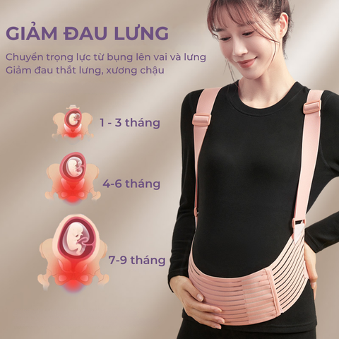  Miracle Baby Đai nâng đỡ bụng bầu. 
