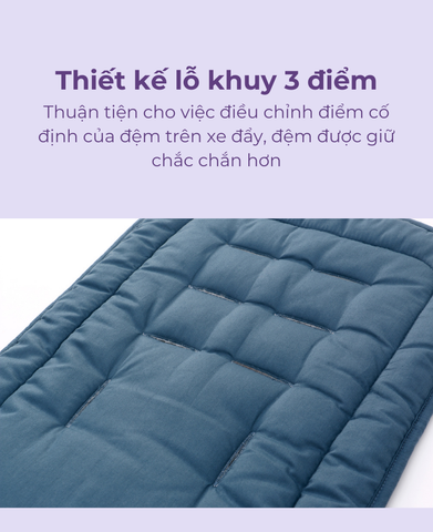  Miếng lót xe đẩy Miraclebaby cho bé cotton mềm mại, thoáng khí, phong cách dễ thương 
