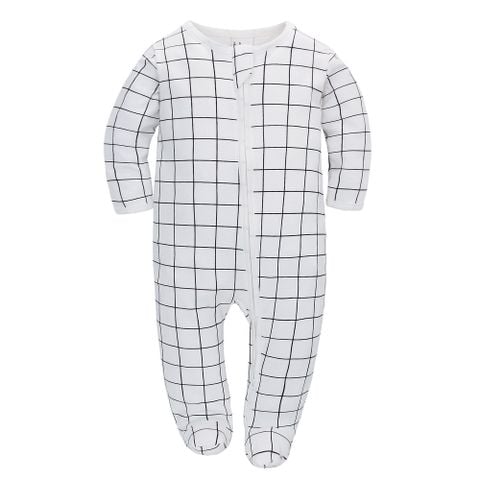  Bodysuit áo quần liền thân DÂY KÉO cho bé chất liệu Cotton thương hiệu Miraclebaby từ 0 đến 12 tháng tuổi 