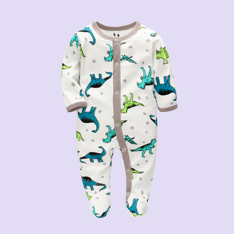  Miracle Baby - Bodysuit Tay Dài Thu Đông Cho Bé Trai, Bé Gái (Từ 1-2 tháng, 2-4 tháng, 5-7 tháng), Vải Interlock Cotton 