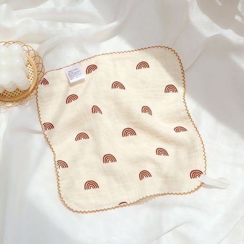  Set 5 Khăn Xô Muslin 2 lớp 100% Cotton Siêu Mềm, Khăn Rửa Mặt Cho Bé Hàng Cao Cấp 25x25cm 