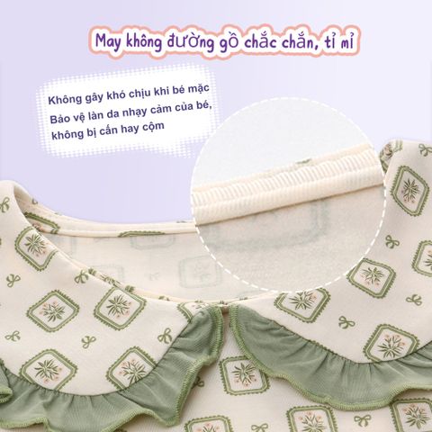  Váy ngủ cổ búp bê vải lụa băng 100-150 thoáng mát dễ chịu 