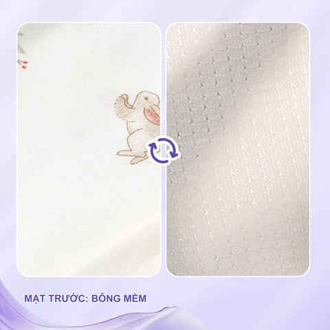  Bodysuit ngắn tay tam giác cotton cho bé 0-12 tháng 100%cotton có lỗ thoát khí 