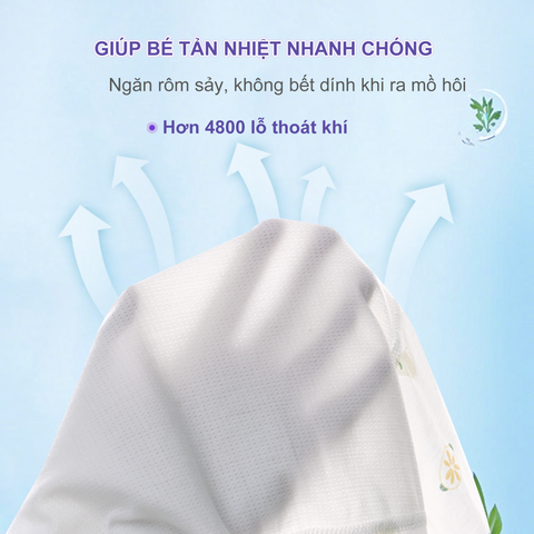  Bodysuit ngắn tay tam giác cotton cho bé 0-12 tháng 100%cotton có lỗ thoát khí 