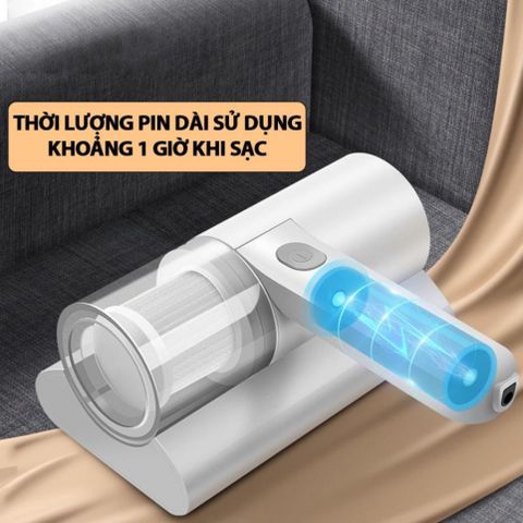  MiracleBaby - Máy hút bụi diệt khuẩn nệm giường bằng tia UV, hút ẩm không khí, chăn ga, ghế sofa 