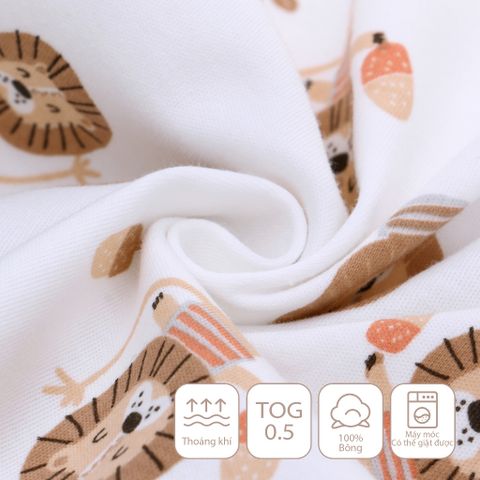  Miracle Baby - Túi ngủ chũn cho bé vải cotton mềm mịn 