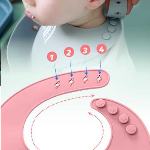  Yếm ăn dặm silicon Miraclebaby có máng cao cấp an toàn cho bé, hàng cao cấp cực kỳ mềm và dày dặn(2 yếm ) 