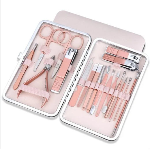 Kit de Manicura y Pedicura de 18 Piezas: ¡El Kit Definitivo para Uñas Perfectas! - Kit Para Manicura y Pedicura 18 piezas
