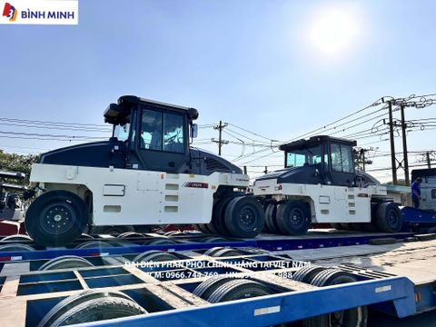 XE LU TĨNH DYNAPAC 9 BÁNH LỐP CP275