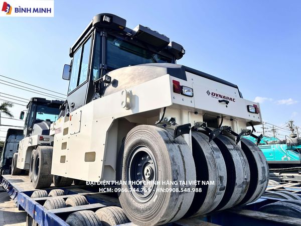  XE LU TĨNH DYNAPAC 9 BÁNH LỐP CP275 