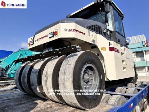 XE LU TĨNH DYNAPAC 9 BÁNH LỐP CP275